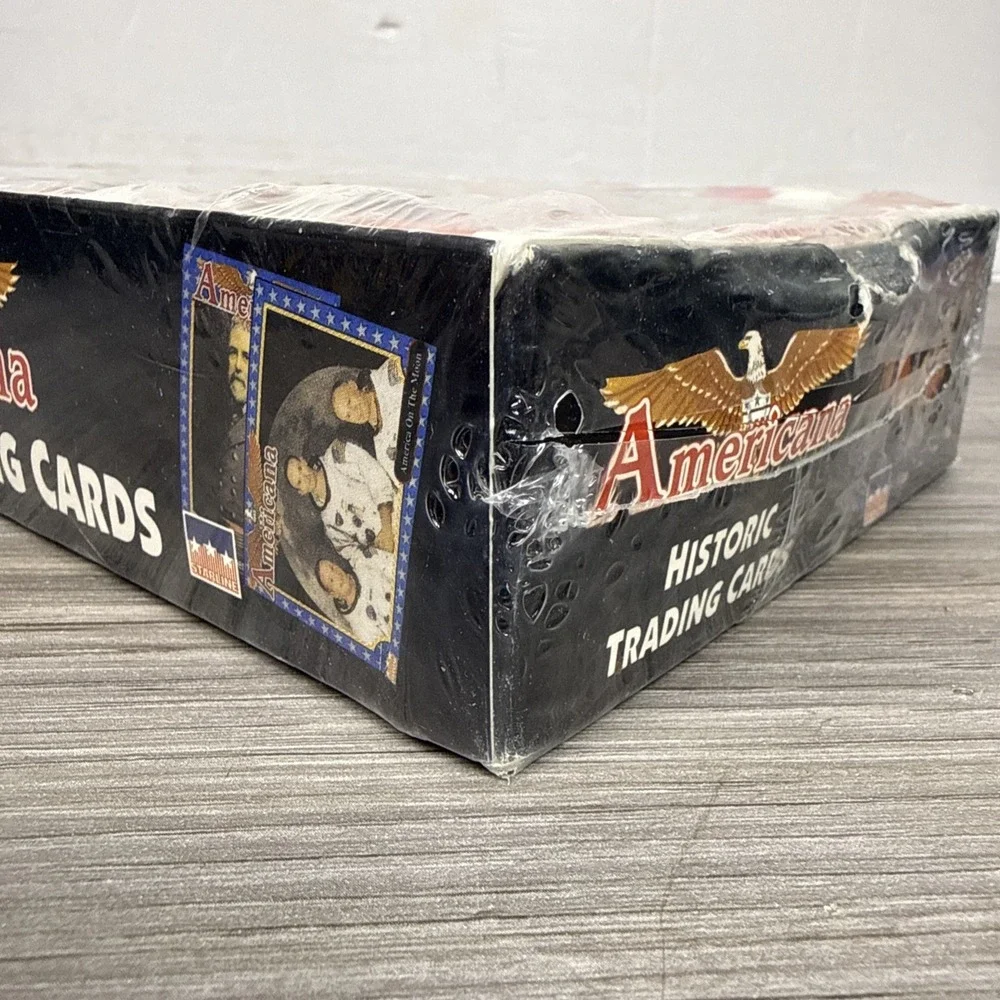 1991 Starline Americana Historic Trading Card Box 12 Card Packs New Sealed